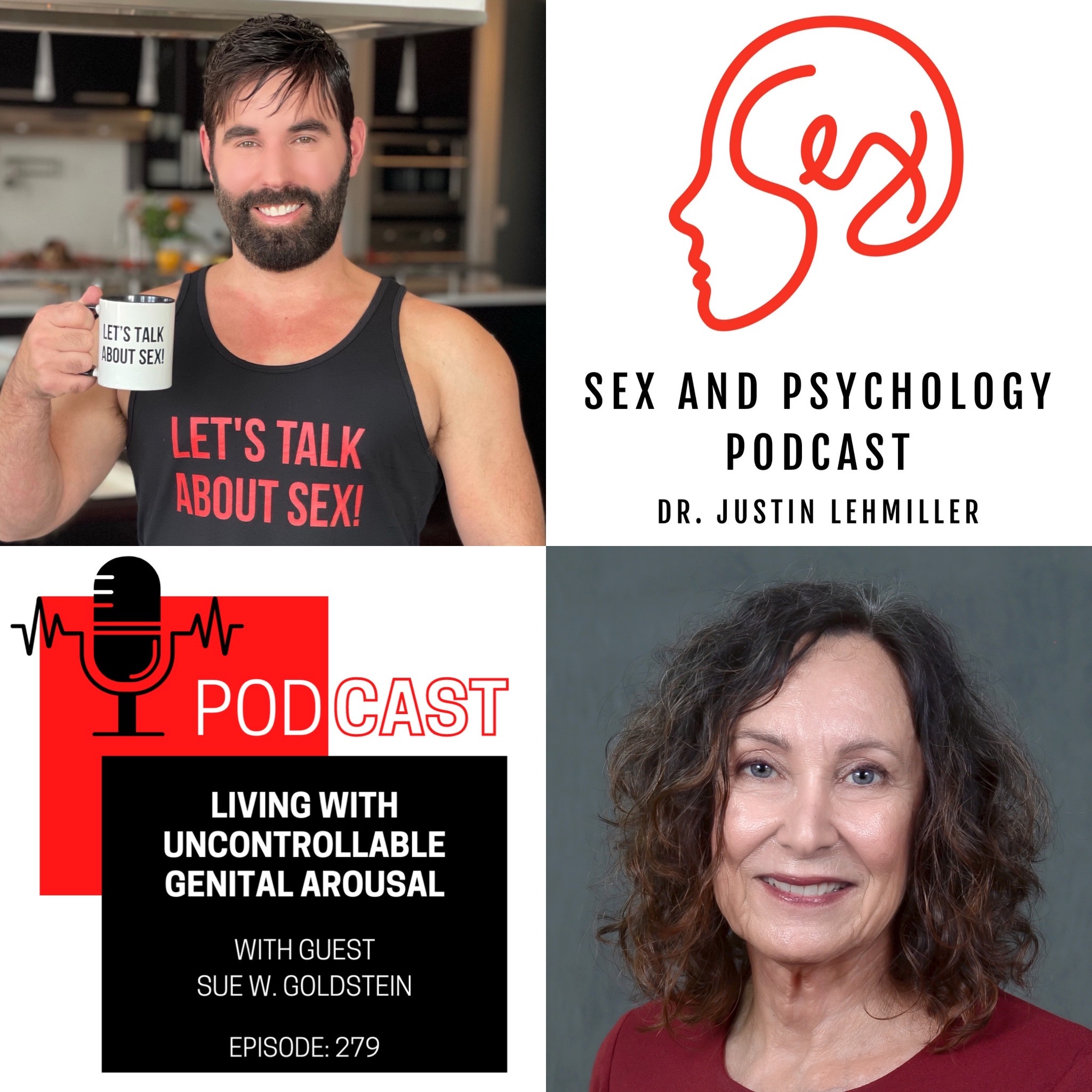 Episode 279: Living With Uncontrollable Genital Arousal - podcast episode cover