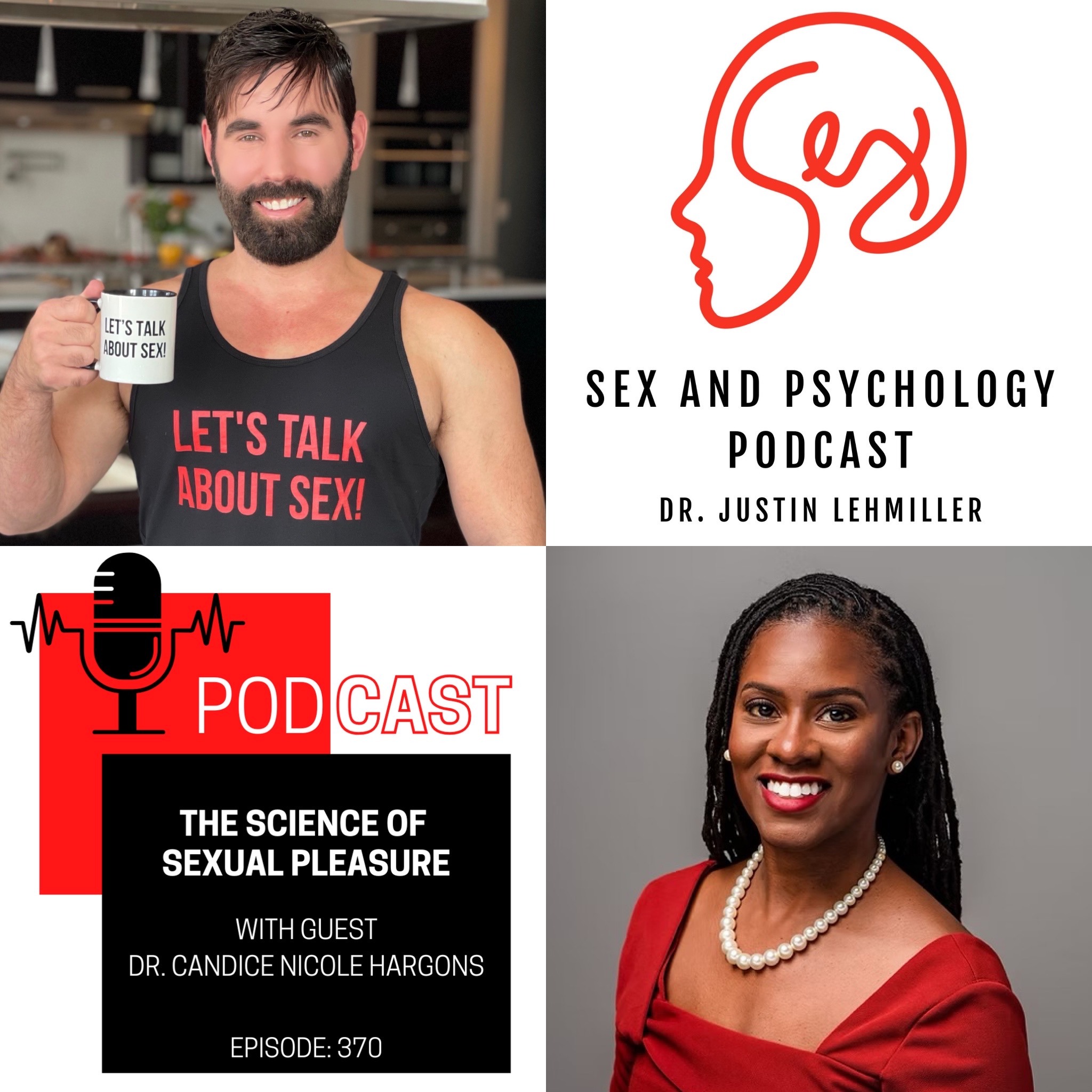 Episode 370: The Science of Sexual Pleasure - podcast episode cover